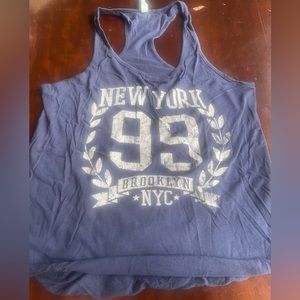 Graphic muscle tank